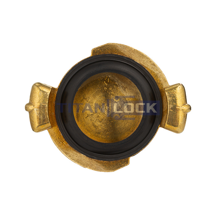 Универсальная заглушка для соединения NEPTUN (GEKA), латунь, TLNPDC-BR TITAN LOCK
