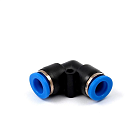 Фитинг цанговый угловой, 10 мм, пластик, тип PUL, TLP-PUL10 TITAN LOCK
