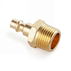 БРС серия D, ISO 6150 B, ниппель, нар.резьба, латунь, 1/2in TL4DMS-B TITAN LOCK