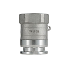 Соединение ZEVS ("сухой" разъем) ниппель, 3in, BSP, материал алюм. TLDDA300-AL TITAN LOCK