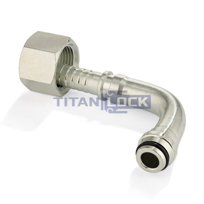 Фитинг DN 10 DKOL (Г) M22X1.5 (90), TL-DKOL10F22X1.5-90 TITAN LOCK