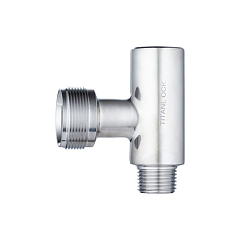 Верхний кран уровнемера DN15 (трубка 20мм), нерж. 304, TL015UTLS TITAN LOCK