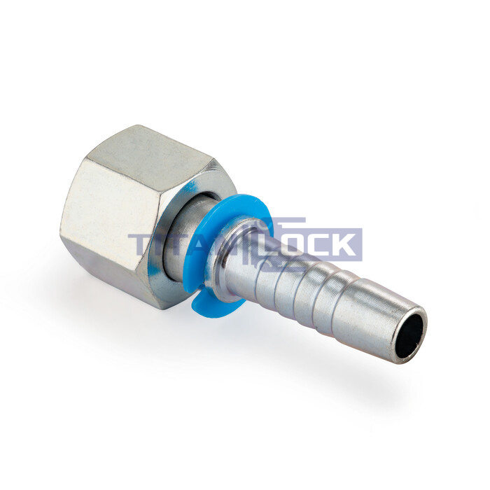 Фитинг DN 12 DKOL (Г) M22X1.5, TL-DKOL12F22X1.5 TITAN LOCK