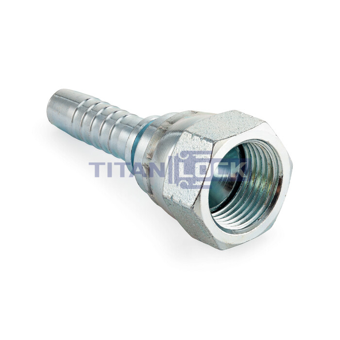 Фитинг DN 06 JIC (Г) 7/16", TL-JIC06F7/16 TITAN LOCK