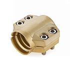 Хомут для парового соединения DIN 2826, DN 50X9, латунь TLSTDIN-CL2 TITAN LOCK