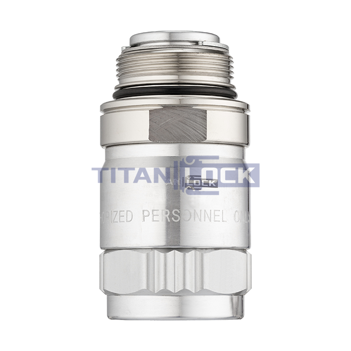 Муфта поворотная разрывная, наруж. резьба BSP 3/4", алюминий, TLRBC3/4M-AL TITAN LOCK