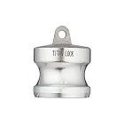 Камлок алюминиевый тип DР, заглушка для розетки 2 1/2", TL250DPAL TITAN LOCK