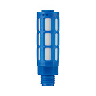 Пневмоглушитель пластиковый тип PSL, наруж. резьба 1/4", TLP-PSL-02 TITAN LOCK