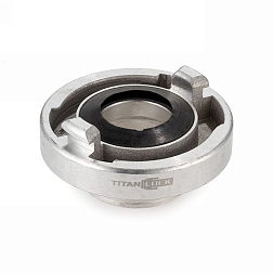 Cоединение типа Storz с наруж. резьбой, 1 1/2", KA=66, алюминий, TLSTORZ66M1.1/2 TITAN LOCK
