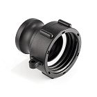 Переходник на Еврокуб, камлок тип A S60x1 1/2, полипроп., TLECS60x1.1/2AC TITAN LOCK