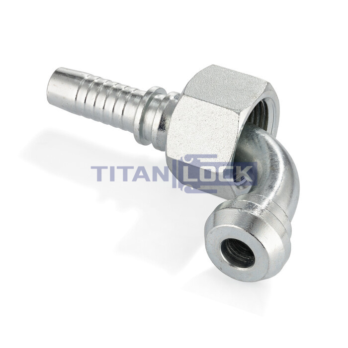 Фитинг DN 06 DK (Г) M14X1.5 (90), TL-DK06F14X1.5-90 TITAN LOCK