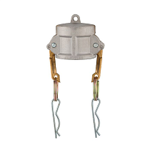 Камлок алюминиевый тип DC серия "EcoLine", заглушка для ниппеля 3/4", TL75DCAL-EL TITAN LOCK