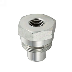 БРС серия T резьбовая, ISO 14540, ниппель, оцинк. cталь, резьба NPT, 3/8in TL3TMN TITAN LOCK