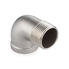 Отвод 90° нержавеющий (уголок) НР/ВР, 3/4" AISI304 TL075ELMF TITAN LOCK 