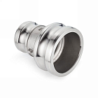 Камлок нержавеющий тип AA (переходник ниппель 6" х ниппель 4"), AISI316, TL6040AASS TITAN LOCK