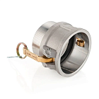 Камлок алюминиевый тип B розетка, наруж. резьба BSP 8", TL800BAL TITAN LOCK