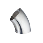 Отвод под сварку 45 градусов, DN 50, нерж. сталь 316, TLWB50/45SS TITAN LOCK