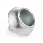 Заглушка глухая для розетки Perrot 2", сталь, TL200PRT-KKM TITAN LOCK