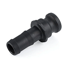 Камлок полипропиленовый тип E, ниппель с хвостовиком 1", TL100EPP TITAN LOCK