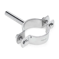 Хомут трубный на ножке DN40 (40-41 мм), нерж. 304, TL040FPLS TITAN LOCK