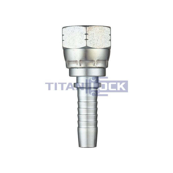 Фитинг DN 06 JIC (Г) 7/16", TL-JIC06F7/16 TITAN LOCK