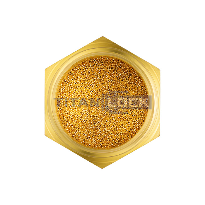 Пневмоглушитель, наруж.резьба 3/8", латунь, тип BSLM, TLP-BSLM-03 TITAN LOCK