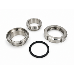 Молочная муфта под приварку, DIN 11851, DN10, нерж 304, упл. EPDM, VK-TL10MCWS-EP TITAN LOCK