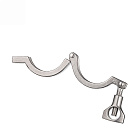 Хомут CLAMP одноосевой DN125 нерж. 304,фланец 155мм, DIN TL125CLC-2 TITAN LOCK