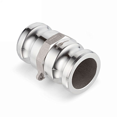 Камлок алюминиевый тип AA (переходник ниппель 1,5" х ниппель 1,5"), TL150AAAL TITAN LOCK
