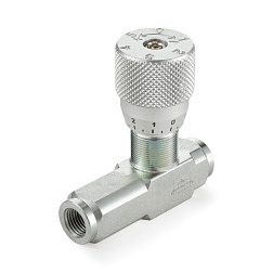 Гидравлический дроссель однонаправленный, 3/4", BP/BP, сталь, TL1WHT3/4FF TITAN LOCK