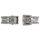 БРС серия N (CVV, ISO 14541) резьбовая, ниппель, оцинк. сталь, 3/4in TL6NM TITAN LOCK