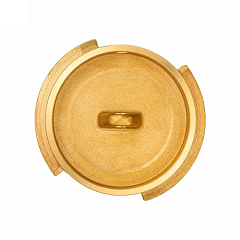 Соединение TankWagen, заглушка для муфты, латунь TLVB80BR TITAN LOCK