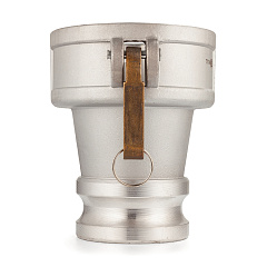 Муфта для клапана отвода паров, 4in под камлок тип А 3in, алюминий, TL4030DAVR-AL TITAN LOCK
