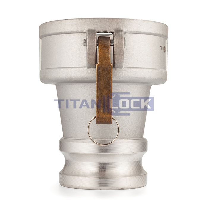 Муфта для клапана отвода паров, 4in под камлок тип А 3in, алюминий, TL4030DAVR-AL TITAN LOCK