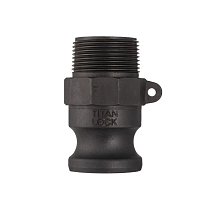 Камлок полипропиленовый тип F ниппель, наружная резьба BSP 1", TL100FPP TITAN LOCK