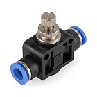 Регулятор расхода воздуха SCF, 4 мм, пластик, тип SCF, TLP-SCF4 TITAN LOCK