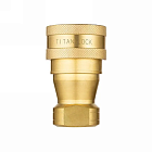 БРС серия B, ISO 7241-B, розетка, латунь, 3/8in TL3BF-B TITAN LOCK