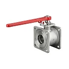 Кран шаровый для бензовоза, квадратный фланец, алюм., DN75, TL300BVSF-AL TITAN LOCK