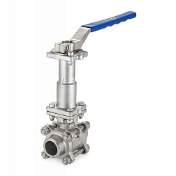 Криогенный шаровый кран нерж 304, под приварку PN16, DN 40, TL40CBVW16-S TITAN LOCK