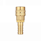 БРС серия D, ISO 6150 B, розетка, хвост под рукав, латунь, 1/2in TL4DFH-B TITAN LOCK