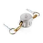 Камлок алюминиевый тип DC, заглушка для ниппеля 2", TL200DCAL TITAN LOCK