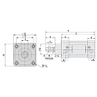 Пневмоцилиндр серии SI, 100X800, TLP-PC100X800SI TITAN LOCK
