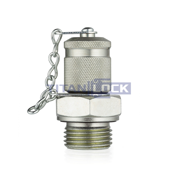 Точка контроля давления, резьба BSP 1/8-М16Х1,5, TL1/8PСP1,5 TITAN LOCK