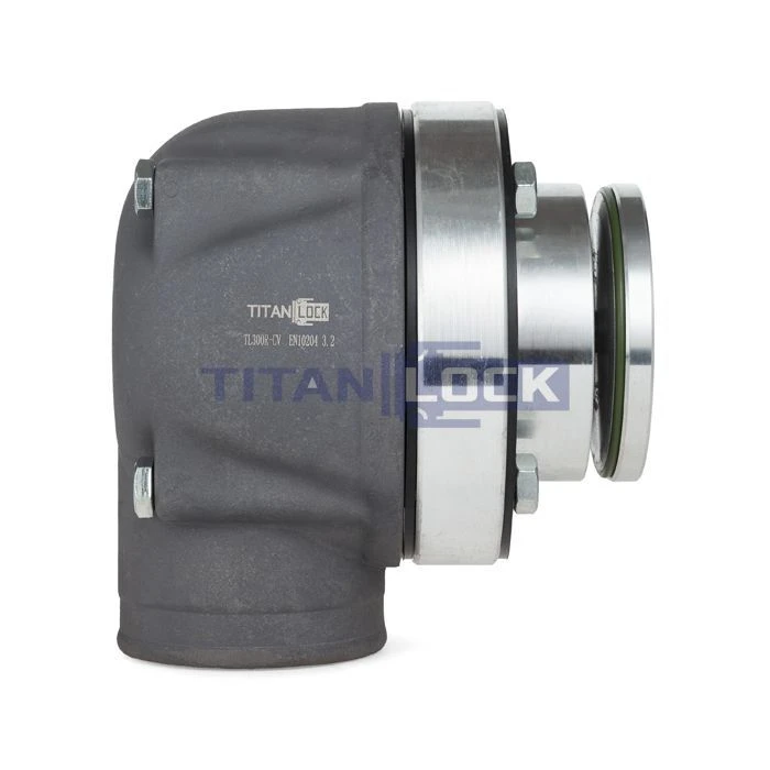 4Компенсационный клапан с огнепреградителем, алюминий, 3in, TL300R-CV TITAN LOCK