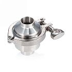 Обратный клапан нержавеющий (AISI304) DN100, типа сварка-сварка TLCV100WDS TITAN LOCK